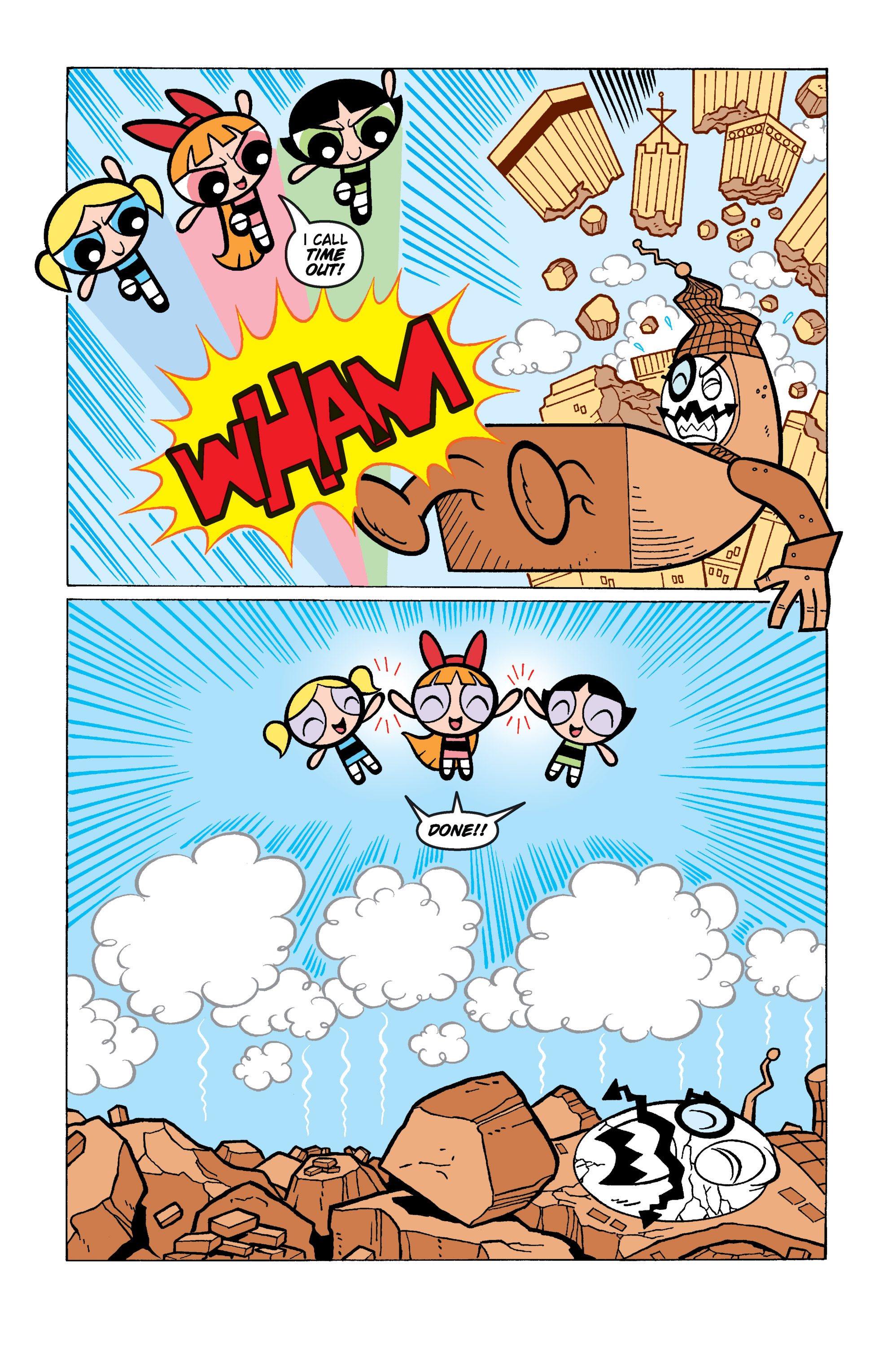 Read online Powerpuff Girls Classics comic -  Issue # TPB 5 - 110