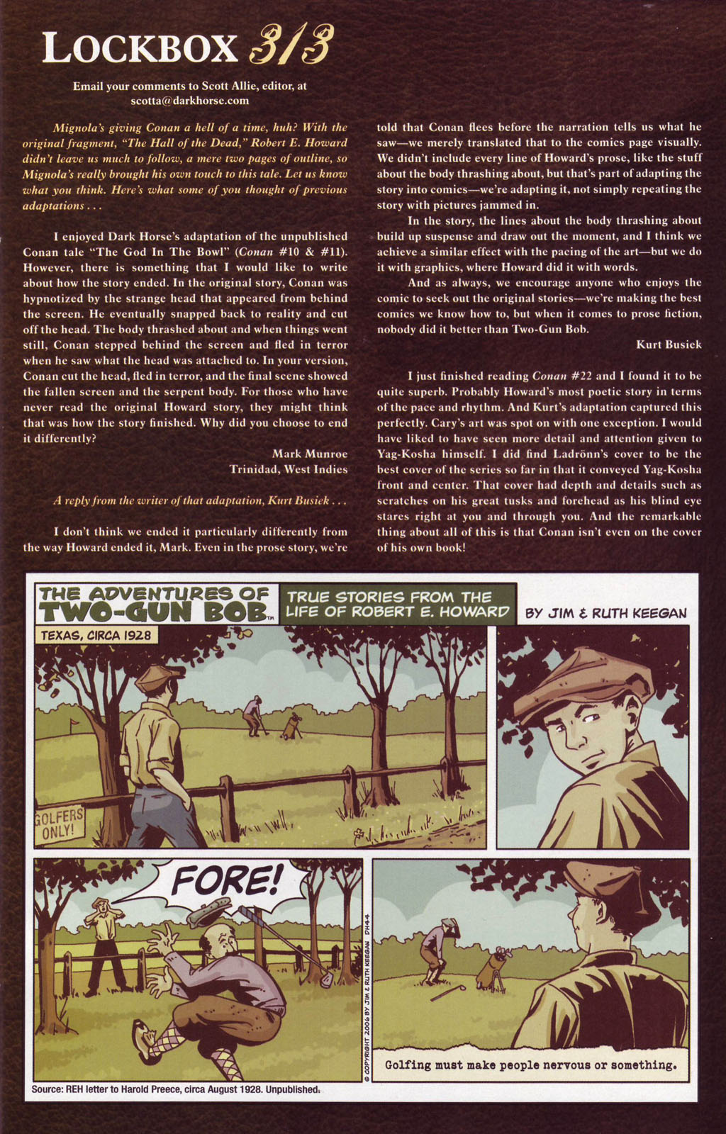 Read online Conan (2003) comic -  Issue #30 - 25