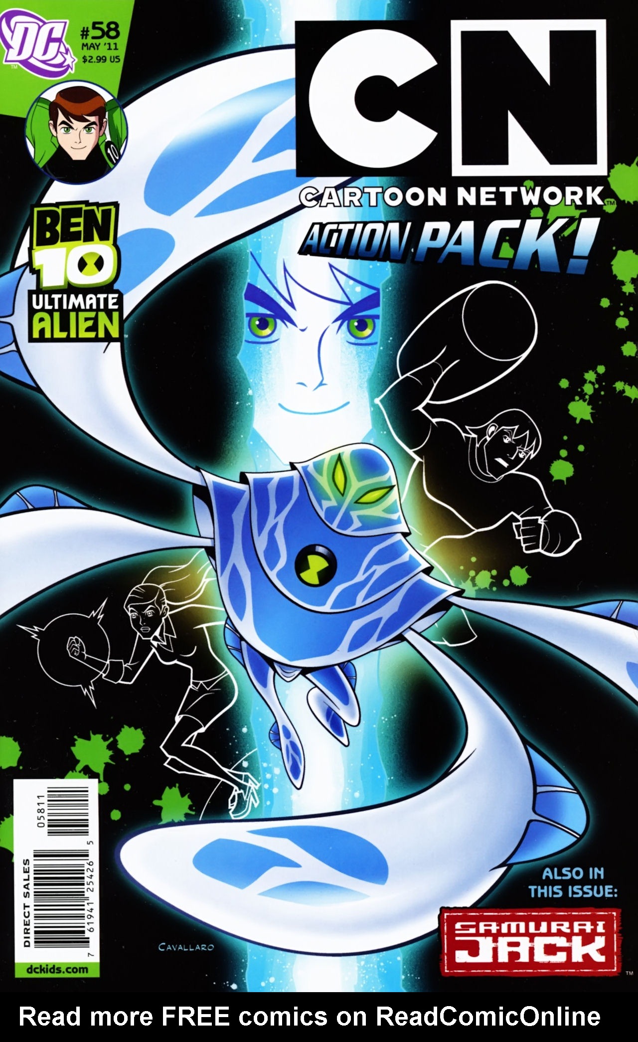 Read online Cartoon Network Action Pack comic -  Issue #58 - 1