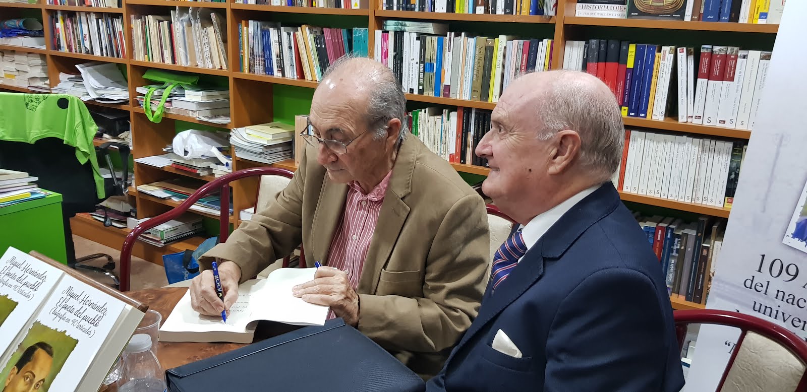 Firmado libros en Orihuela