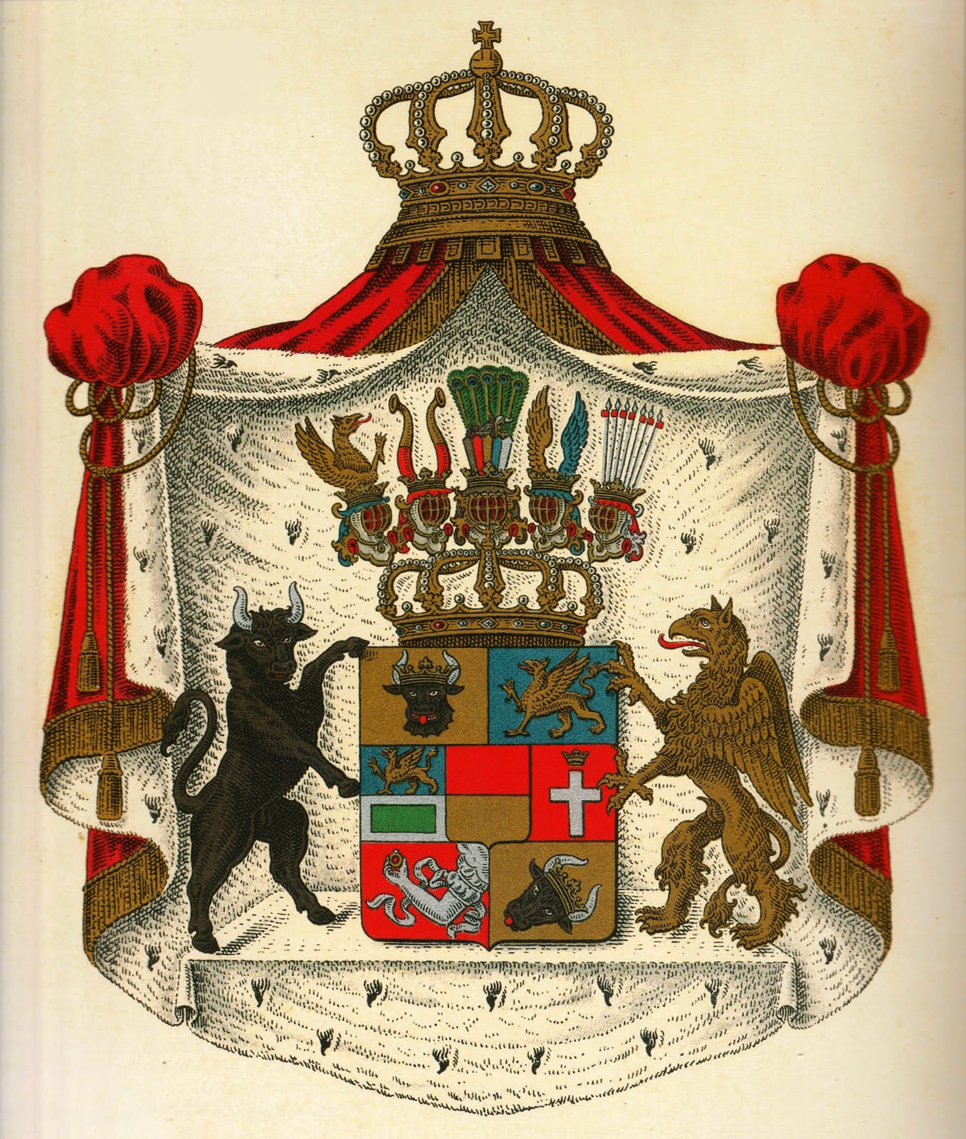 Großherzogliches Wappen Mecklenburg (-Strelitz)