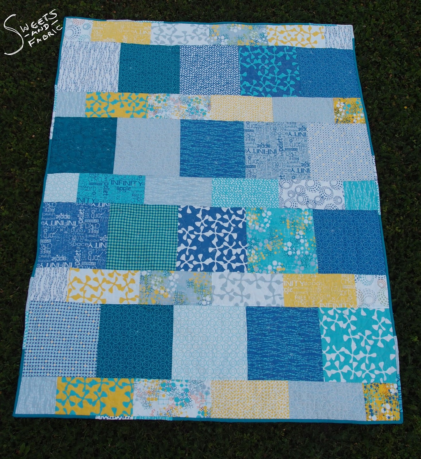 Sweets & Fabric Layer Cake Lemonade Quilt