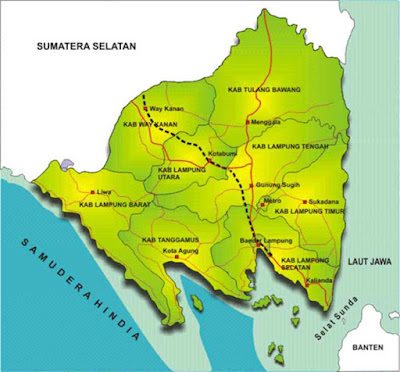 persebaran kerajaan tulang bawang di indonesia