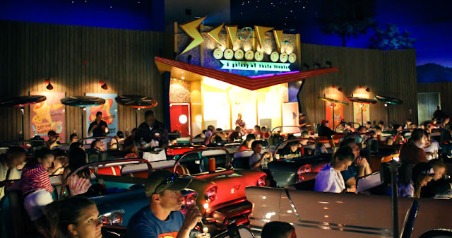 Just A Car Guy: Disney Hollywood Studios Sci-Fi Dine-In Theater