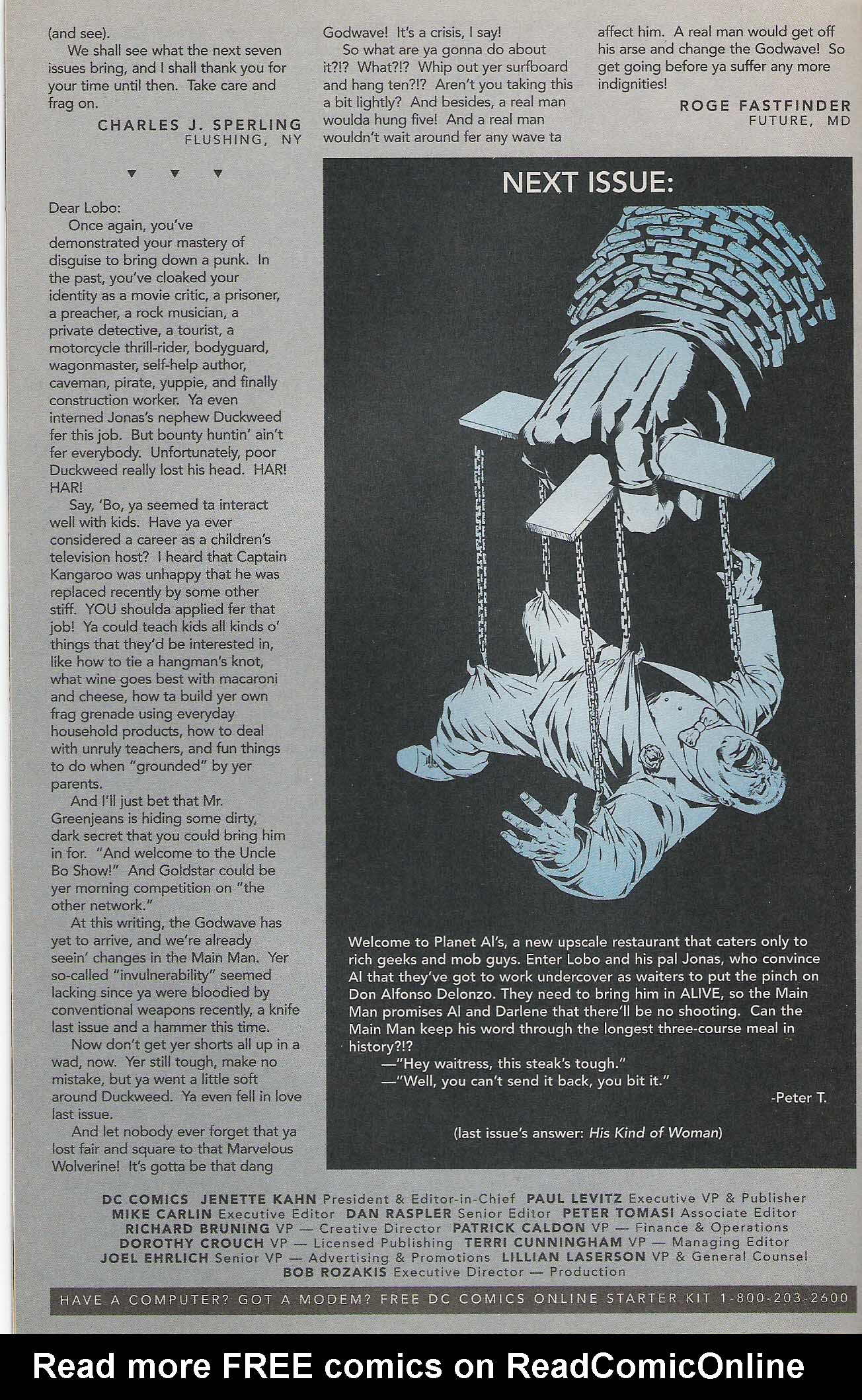 Read online Lobo (1993) comic -  Issue #48 - 25