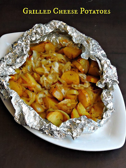 Grilled cheese potatoes, Grilled potatoes