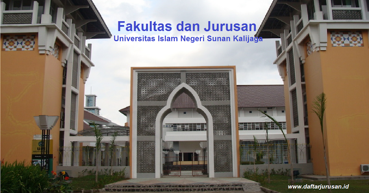 Daftar Fakultas dan Jurusan UIN Sunan Kalijaga Yogyakarta  Daftar Jurusan