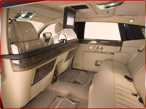 Wallpaper Cars: rolls royce limousine interior