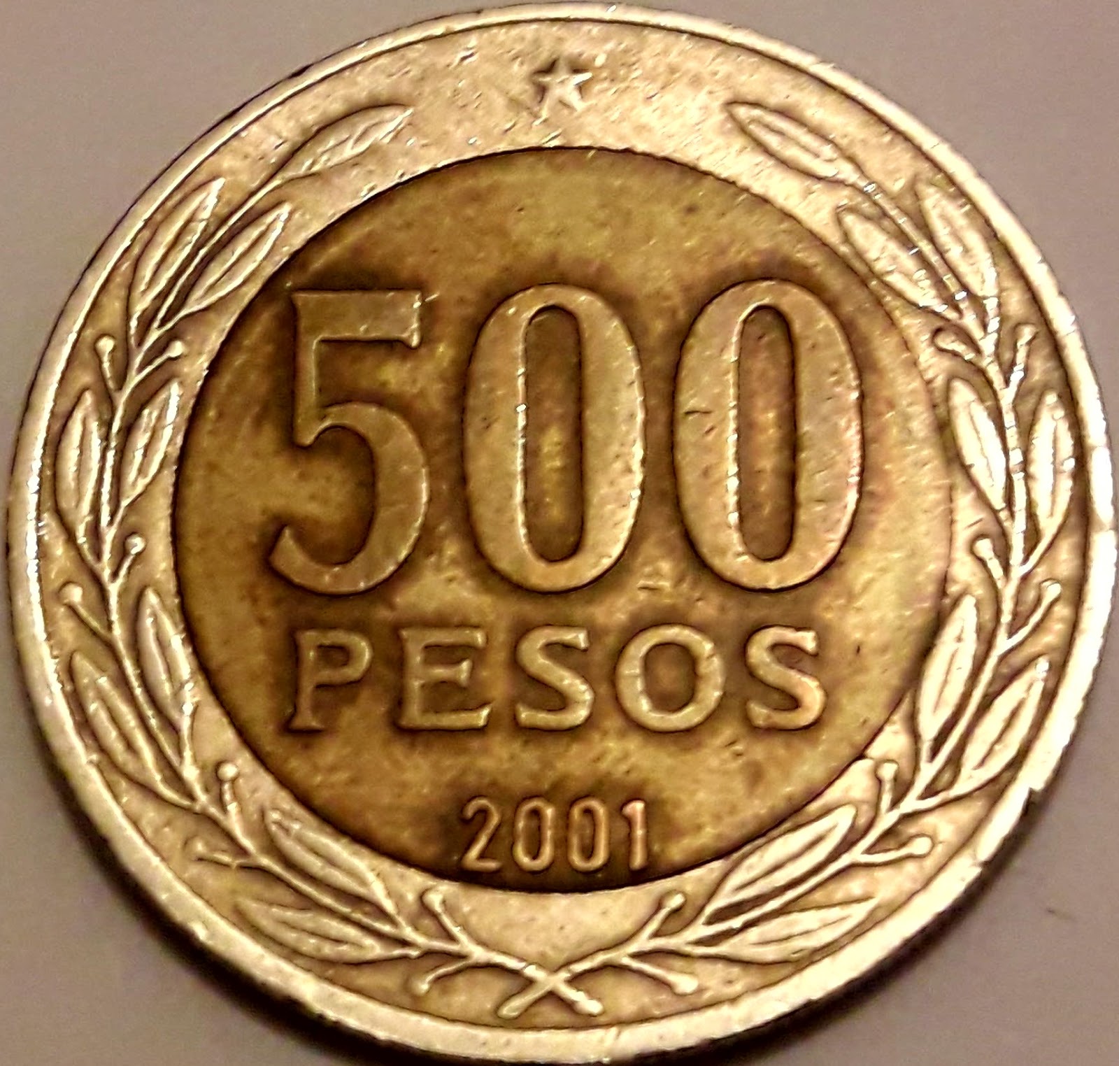 Catalogo Numismatica Chile Chile KM 235 500 Pesos 2001 catalogo-numismatica-chile-chile-km-235-500-pesos-2001