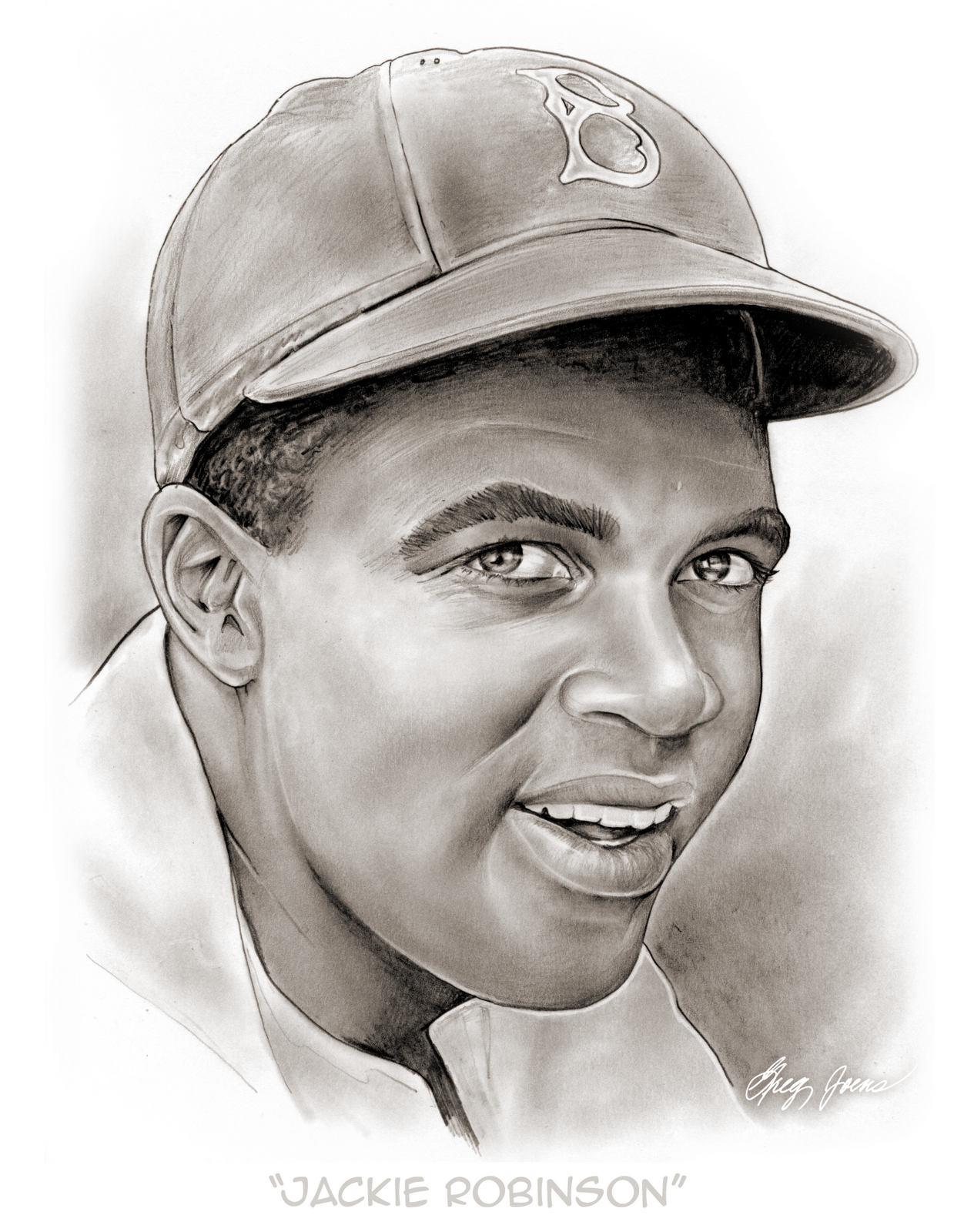 Sketch of the Day: Jackie Robinson
