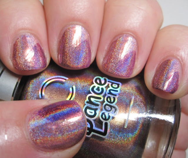 Patchwork mani with Dance Legend Holos