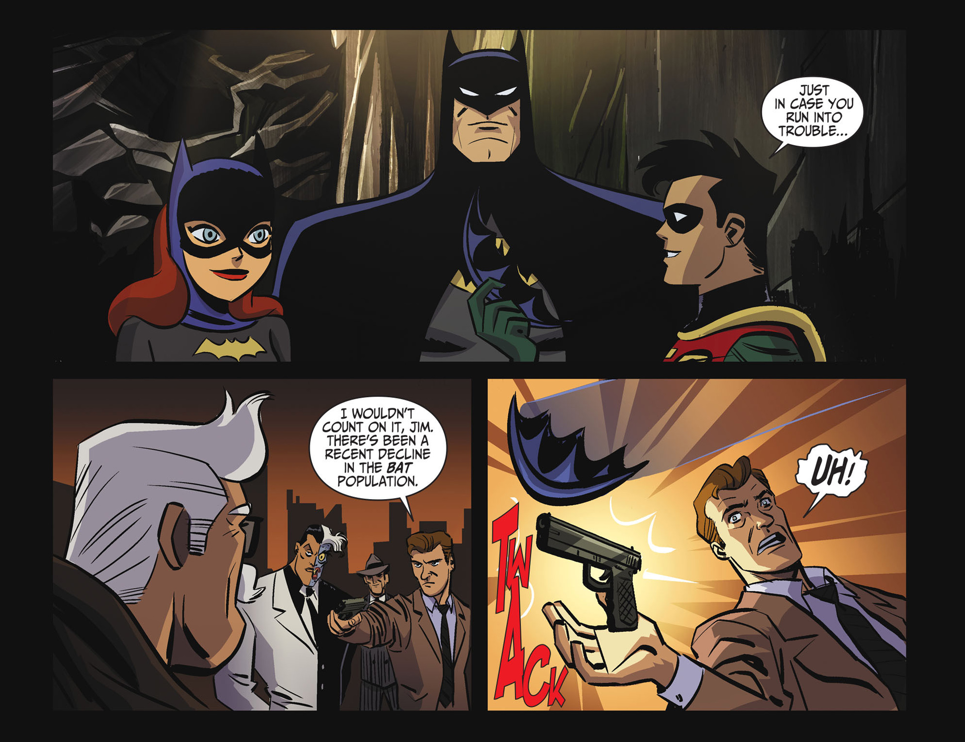 Read online Batman Beyond 2.0 comic -  Issue #16 - 17