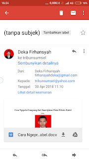 Screenshot email Deka Firhansyah