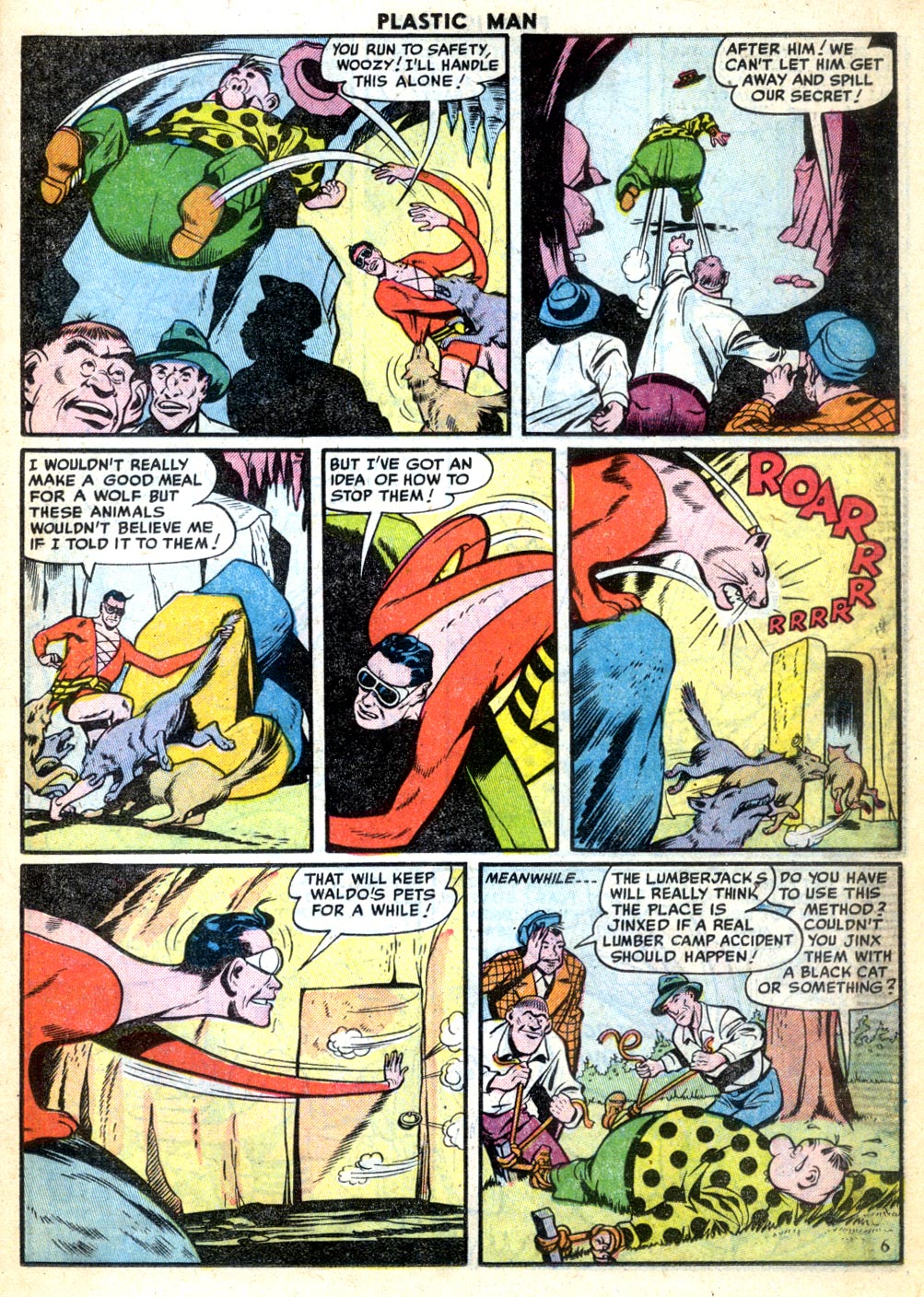 Read online Plastic Man (1943) comic -  Issue #54 - 23
