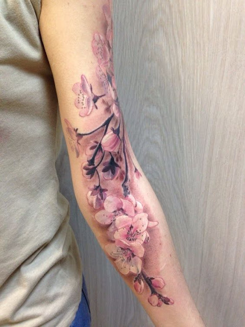 Tatuagens femininas de flores Tatuagens femininas de flores
