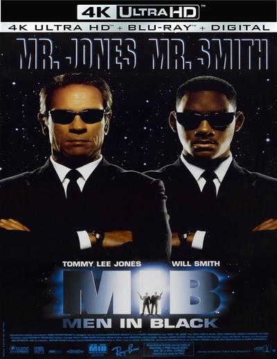 Men In Black (1997) 2160p HDR BDRip Dual Latino-Inglés [Subt. Esp] ( Ciencia ficción. Fantástico)