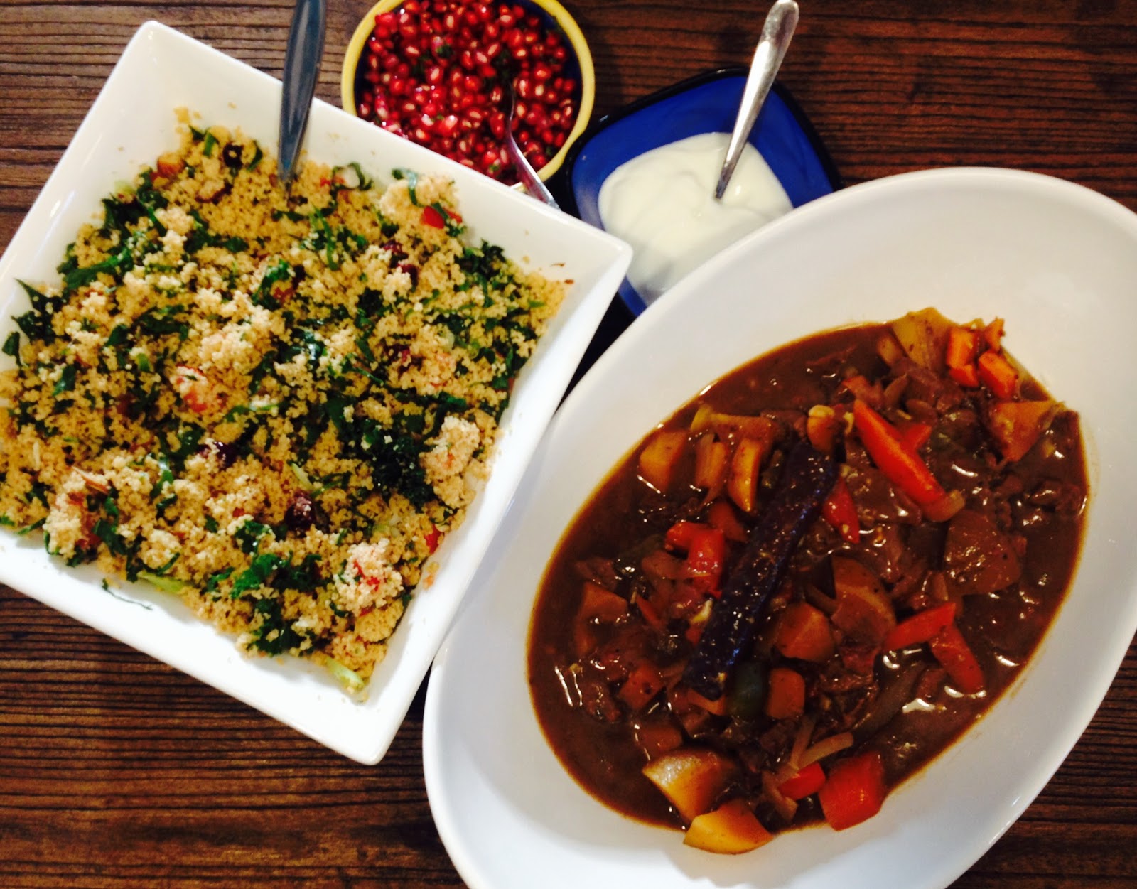 Spark My Pantry Lamb Tagine w Cranberry Almond Couscous