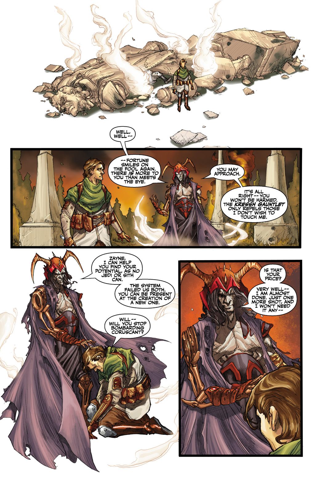 Read online Star Wars: Knights Of The Old Republic comic -  Issue #35 - 12