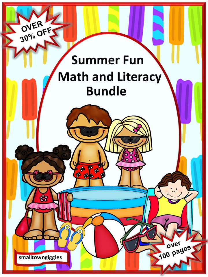 Summer Fun Math and Literacy Bundle