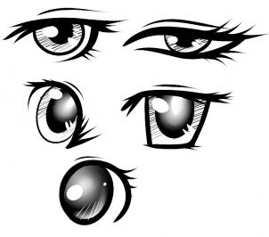 Drawing Anime: Drawing Anime eyes