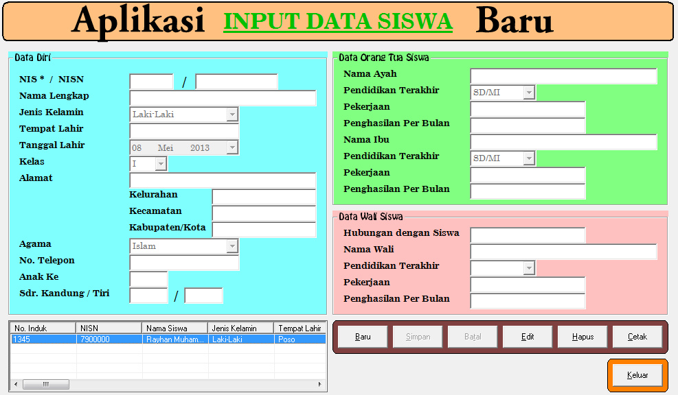Aplikasi Aplikasi