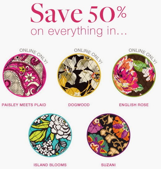 Vera Bradley 50 Off Sale Expires Today 12/15 Your Retail Helper