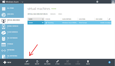 Adding EndPoints on Windows Azure VM’s