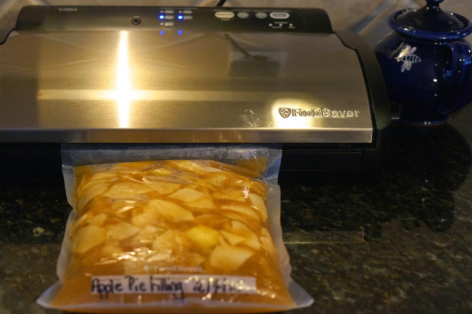 Y'all Come On In The Door's Open Freezer Apple Pie Filling