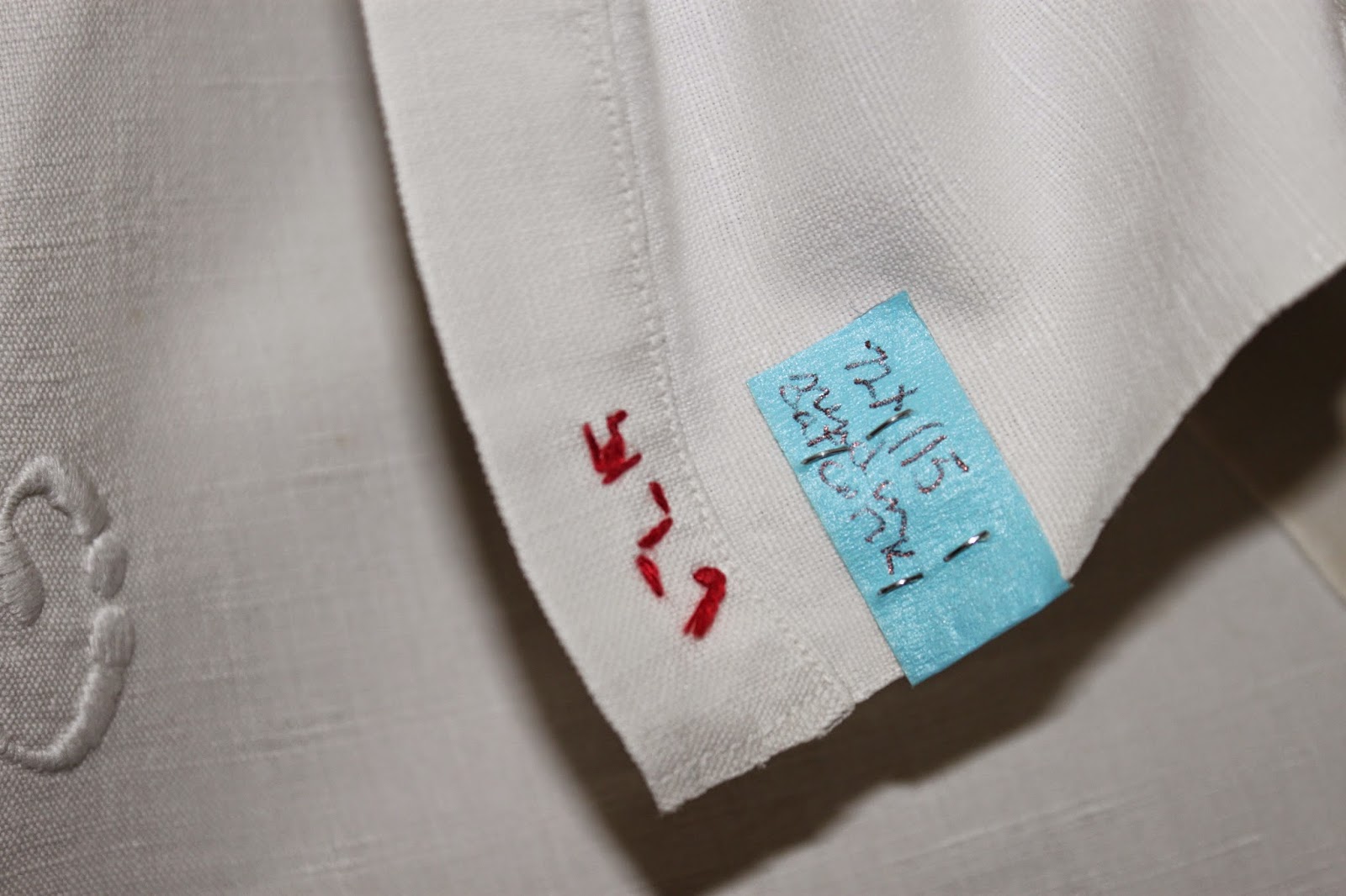 Pat's Addition French Sheets, French Seams