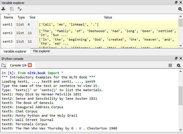 Text mining and Getting started with NLTK in PYTHON