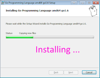 Go install golang on windows 7 tutorial screenshot 9