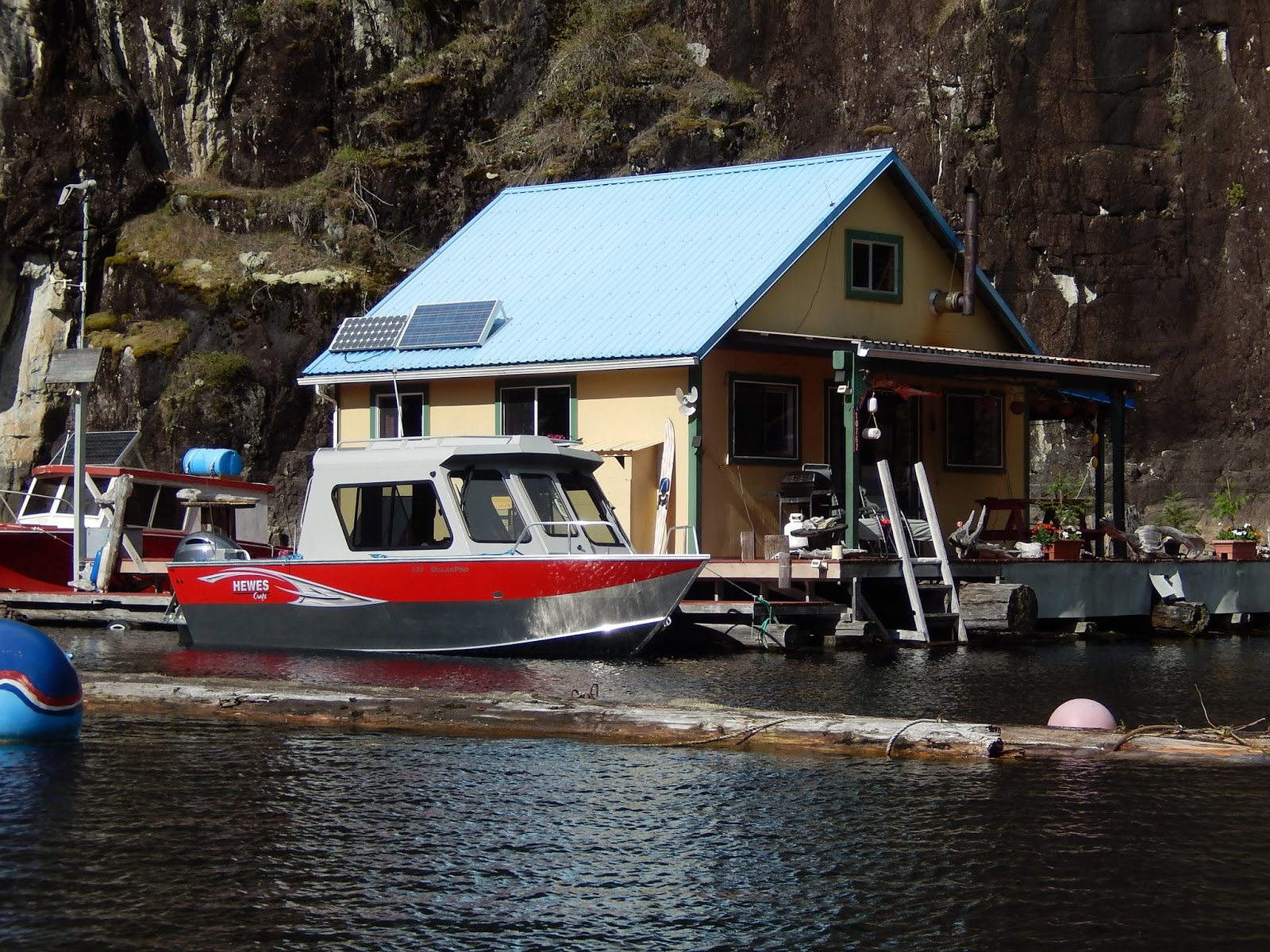 Powell River Books Blog Float Cabin Marina