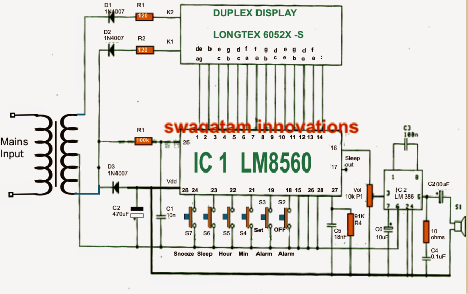 How to make a Simple Digital Clock Circuit Explained