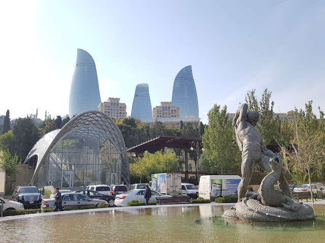 azerbaijan visit places see baku barham gur funicular station