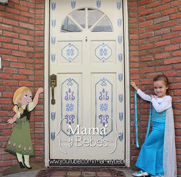 Todo MamayBebes FROZEN Puerta de habitacion de Elsa Paso a paso