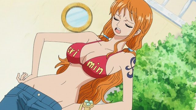 Nami z One Piece - ulubiona bohaterka anime z pokaźnym biustem
