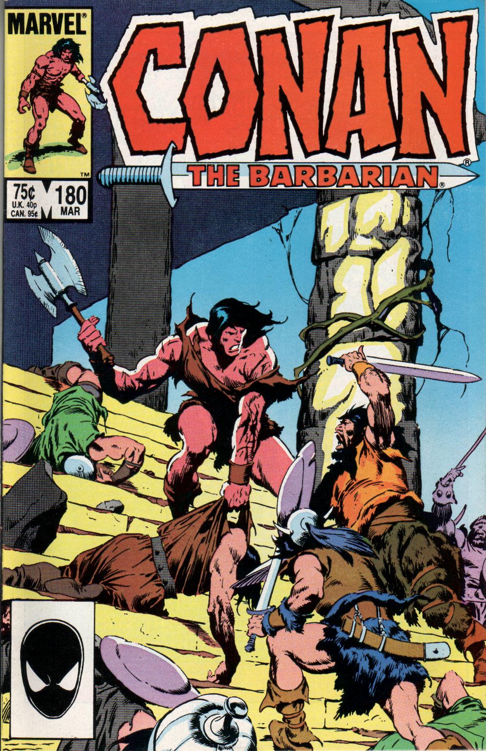 Read online Conan the Barbarian (1970) comic -  Issue #180 - 1