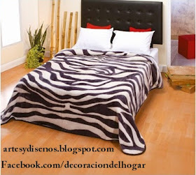 DECORACION DE DORMITORIOS CON ANIMAL PRINT : Decoración del Hogar