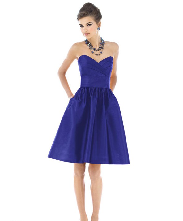 Chic Bridesmaid Dress: Blue Generous Bridesmaid Dresses