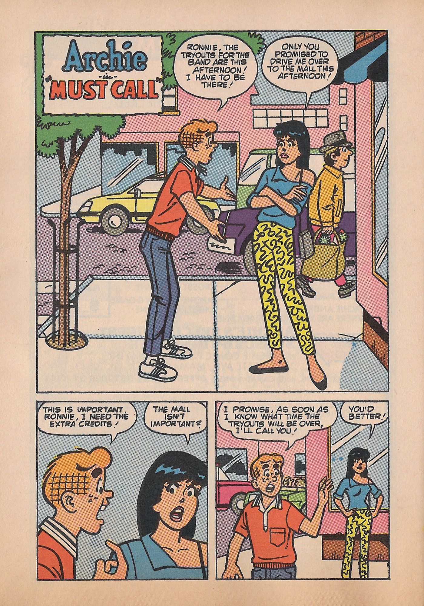 Read online Betty and Veronica Digest Magazine comic -  Issue #51 - 53