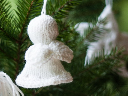 knitted angel