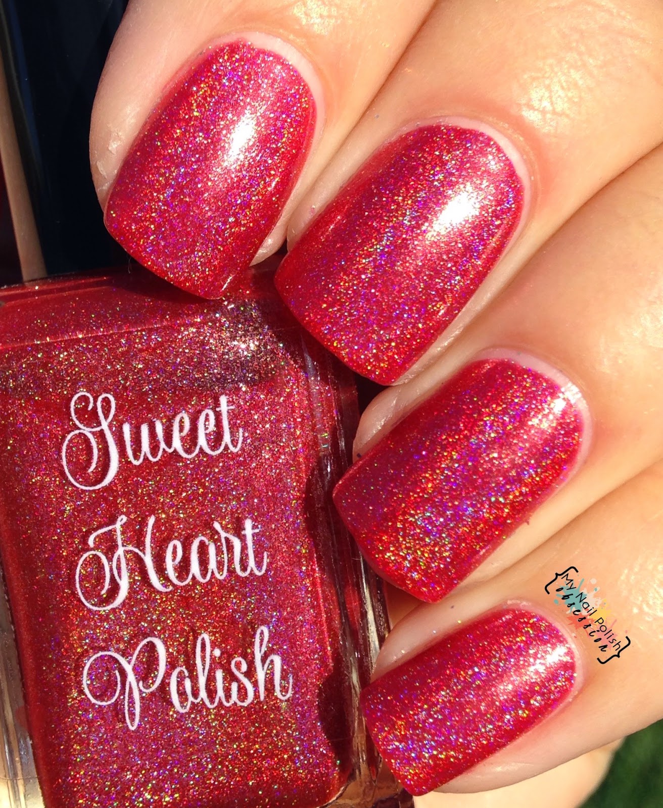 Sweet Heart Polish Red Suit