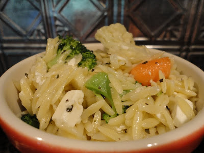 Orzo with Fresh Vegetables