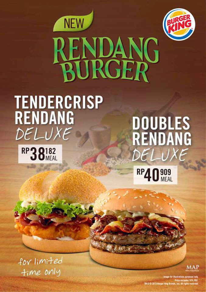 Daftar Menu dan Harga Burger King Indonesia Terbaru 2018 Daftar Harga Menu Delivery Terbaru