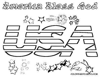 4th of July Coloring Pages : Let's Celebrate!