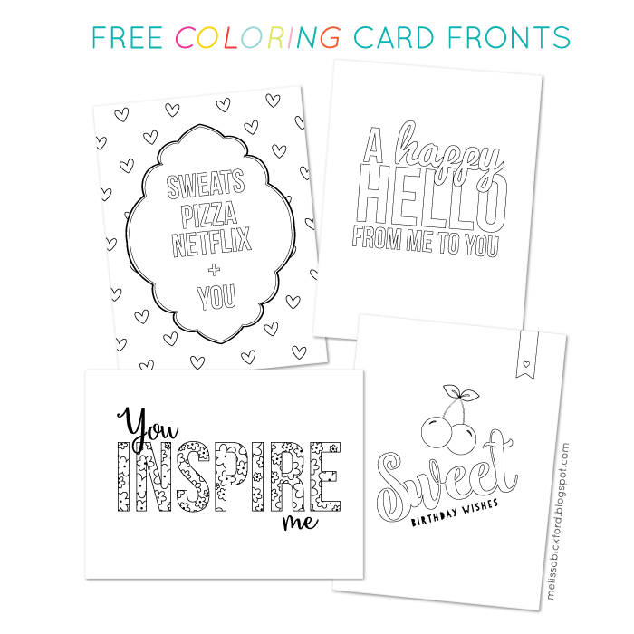 To See These Card Fronts In Color You Can Click On My Instagram Feed The Sidebar Im Sharing Them There And Facebook Page DOWNLOAD FREE