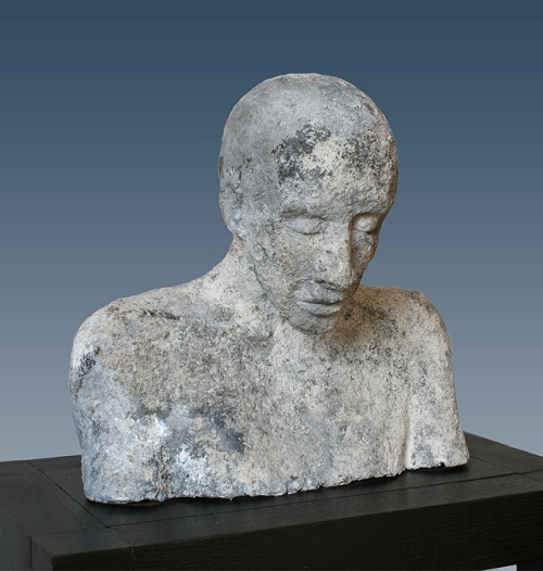 Kieta Nuij - "Here not there 7" | imagenes de obras de arte contemporaneo tristes, esculturas bellas chidas | figurative art, sculptures | kunst