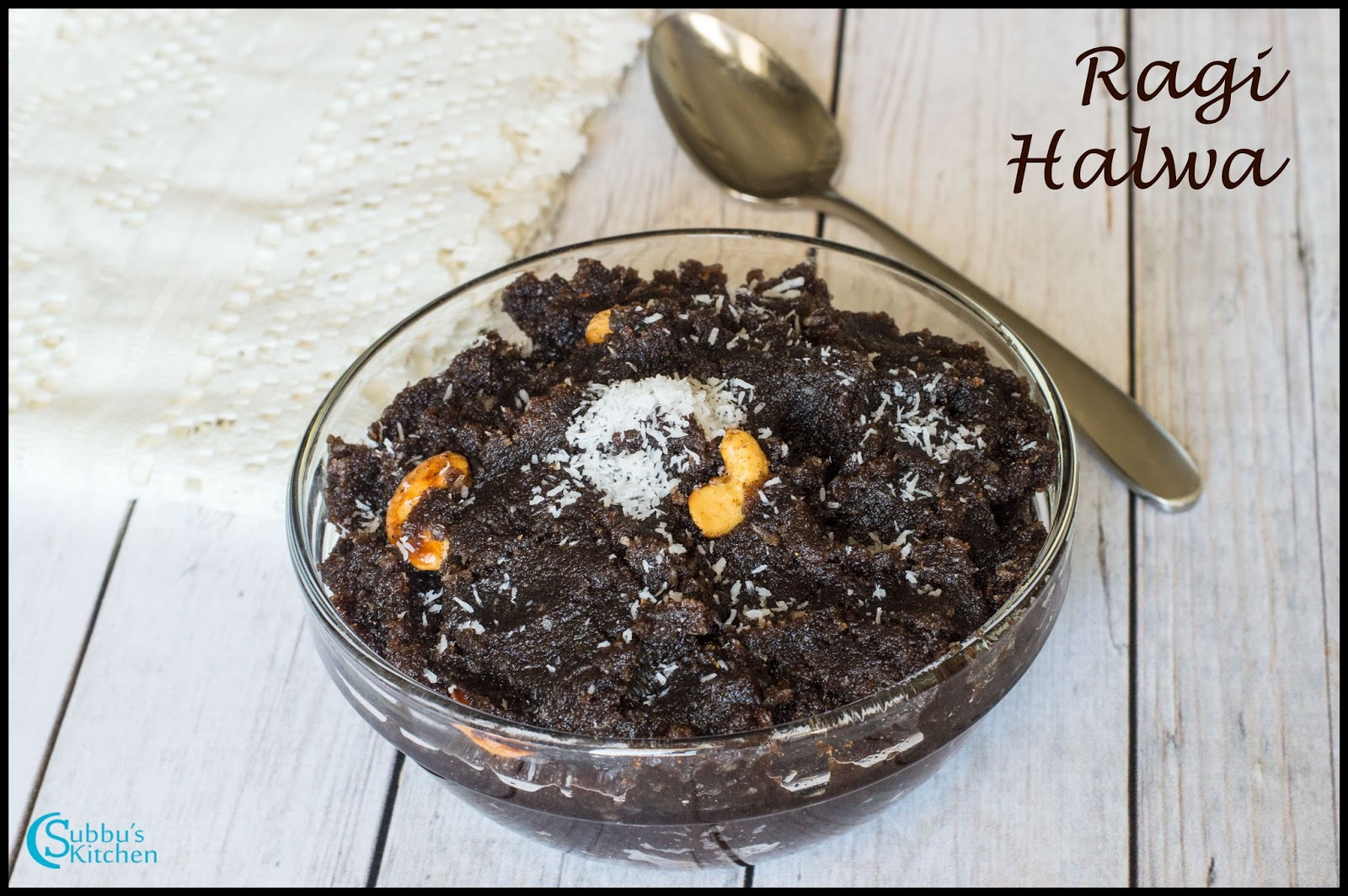 Ragi Halwa Recipe Kezhvaragu Halwa Finger Millet Halwa Subbus Kitchen