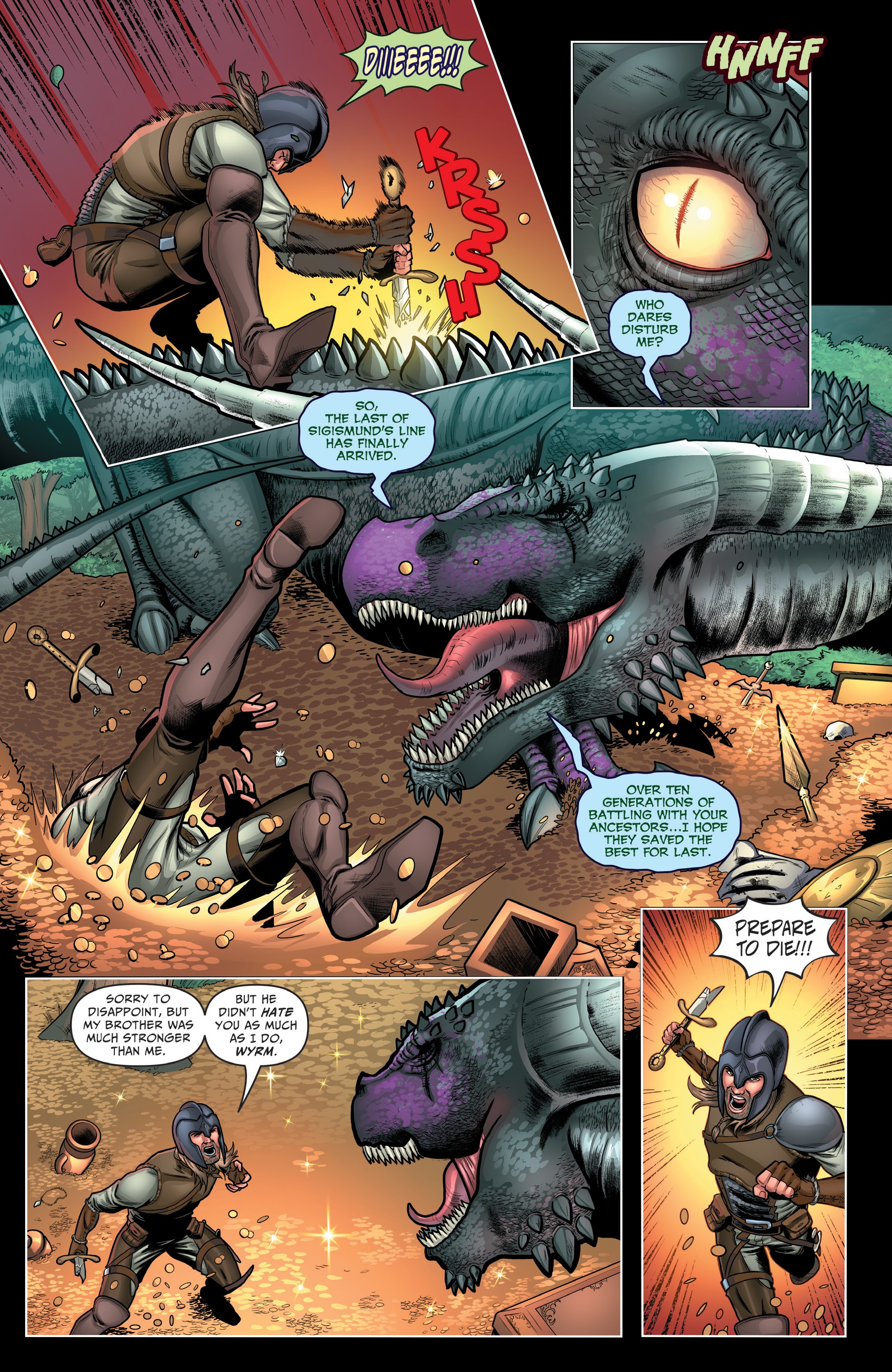 Read online Dragonsblood comic -  Issue #1 - 14
