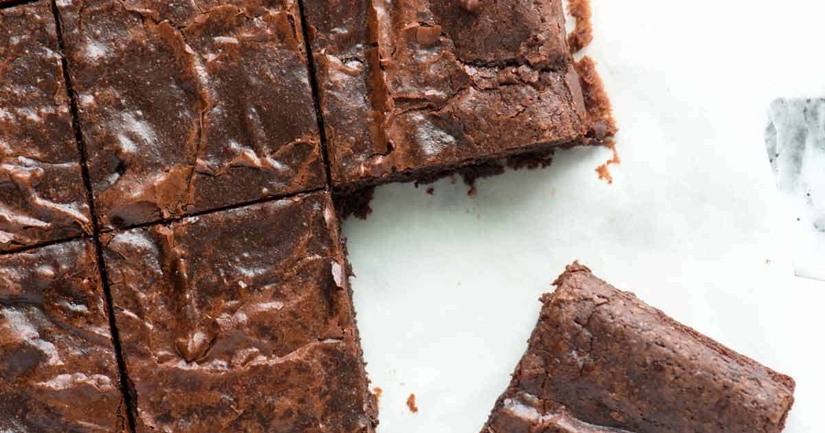Our Favorite Easy Fudgy Brownies From Scratch Health Meal Prep Ideas
